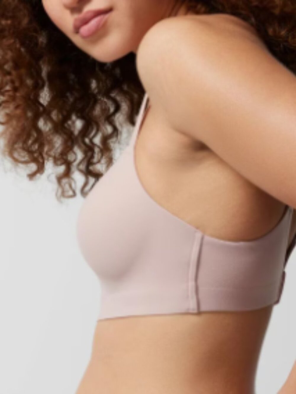 Soma BRA Embliss  Wireless BRA Size 34DDD ROSE Color Back Closure